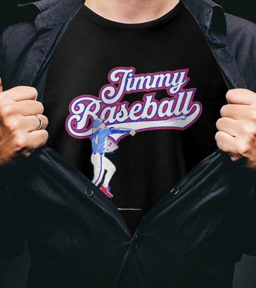 Jimmy Baseball Atlanta Braves MLB Season 2026 Jim Jarvis T-Shirt