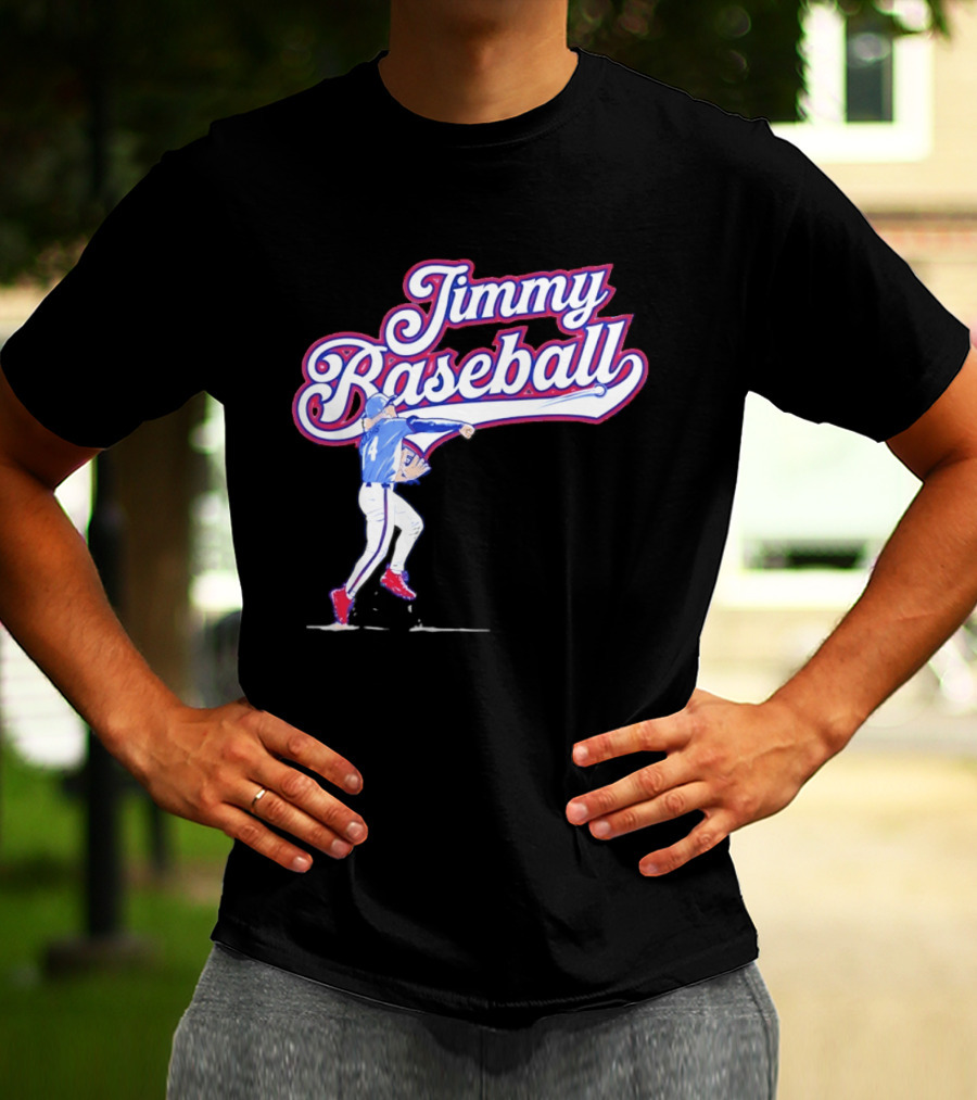 Jimmy Baseball Atlanta Braves MLB Season 2026 Jim Jarvis T-Shirt
