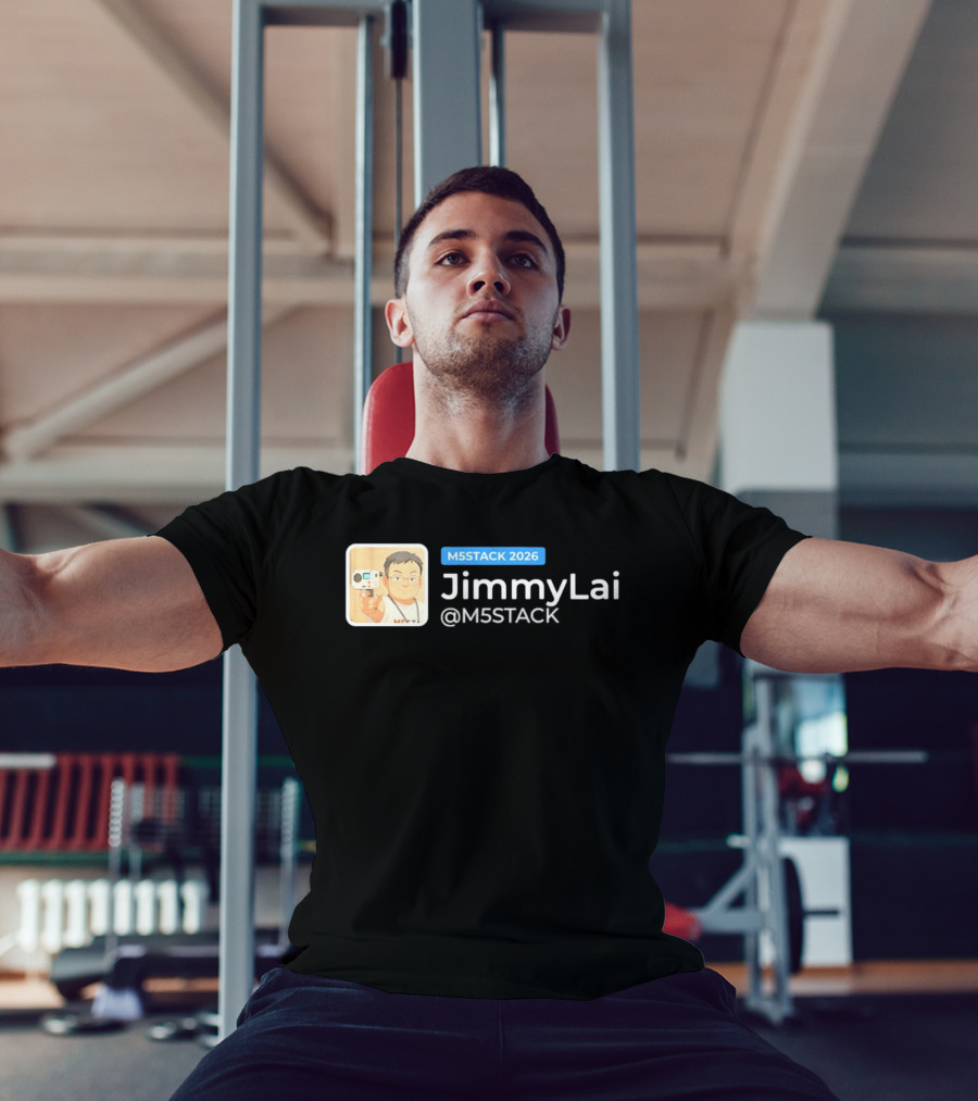M5STACK 2026 Jimmy Lai M5Stack T-Shirt