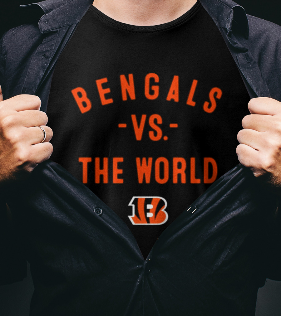 Bengals Vs The World 2026 Season Cincinnati Football T-Shirt