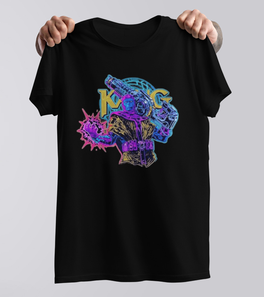 Kang The Conqueror Cinematic King Power Burst T-Shirt