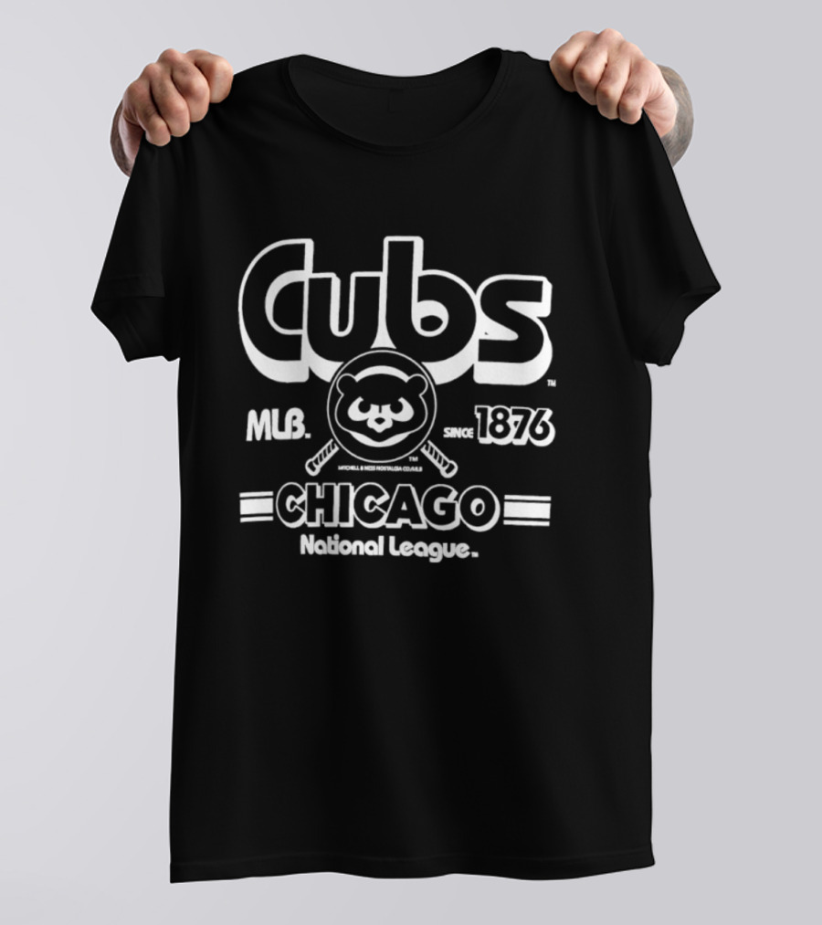 Cubs Chicago MLB National League Since 1876 T-Shirt