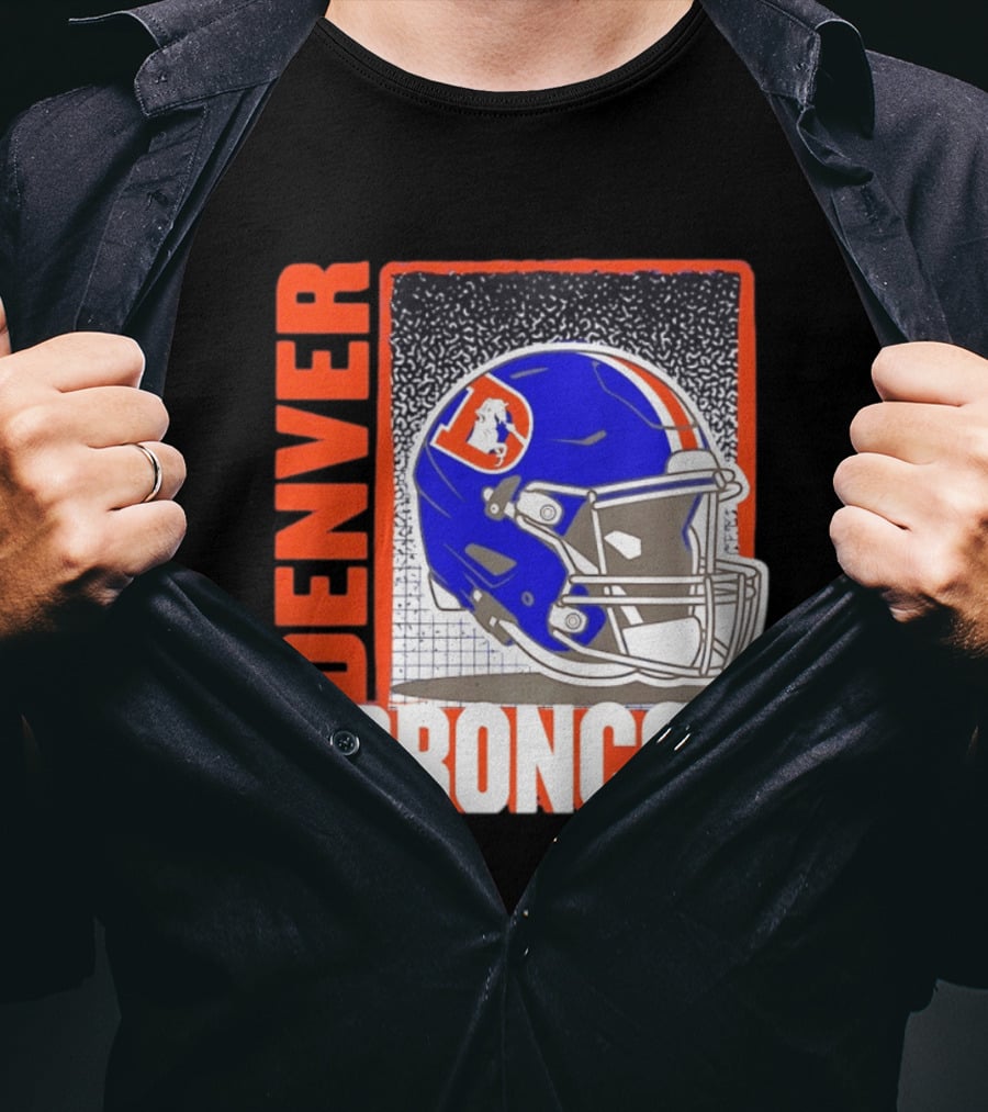 Denver Broncos 2026 Season Helmet T-Shirt
