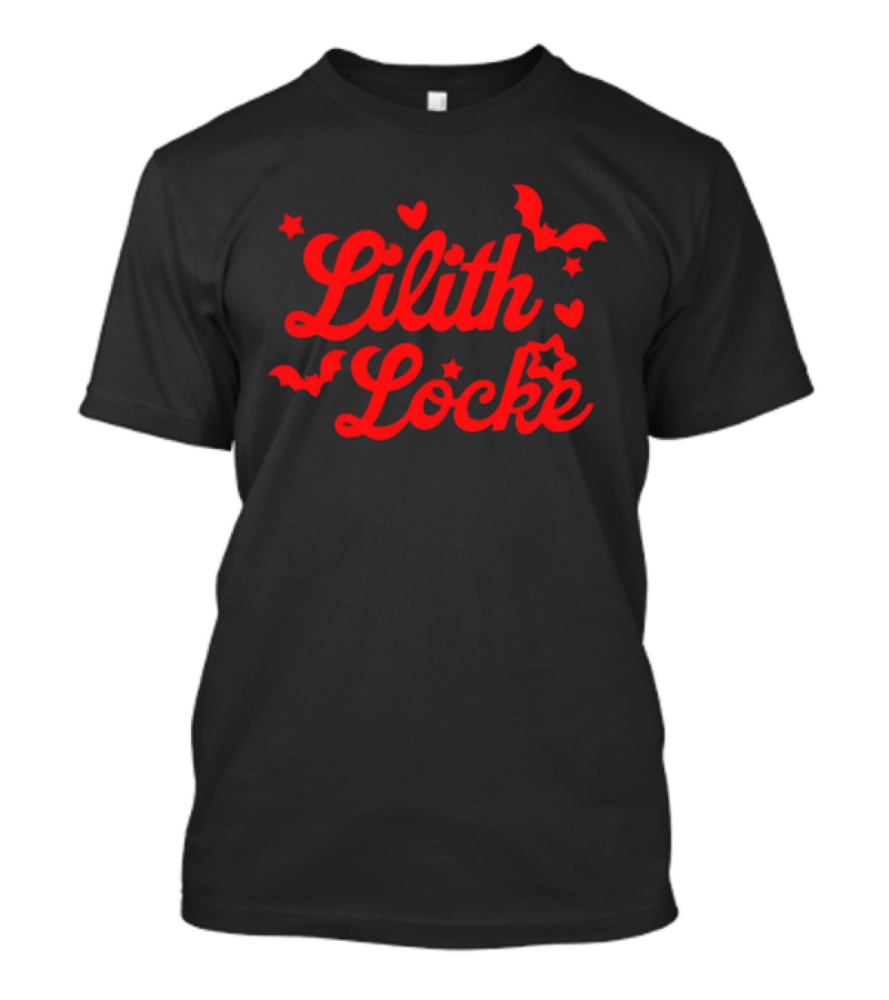 Lilith Locke Hearts And Stars With Bats T-Shirt