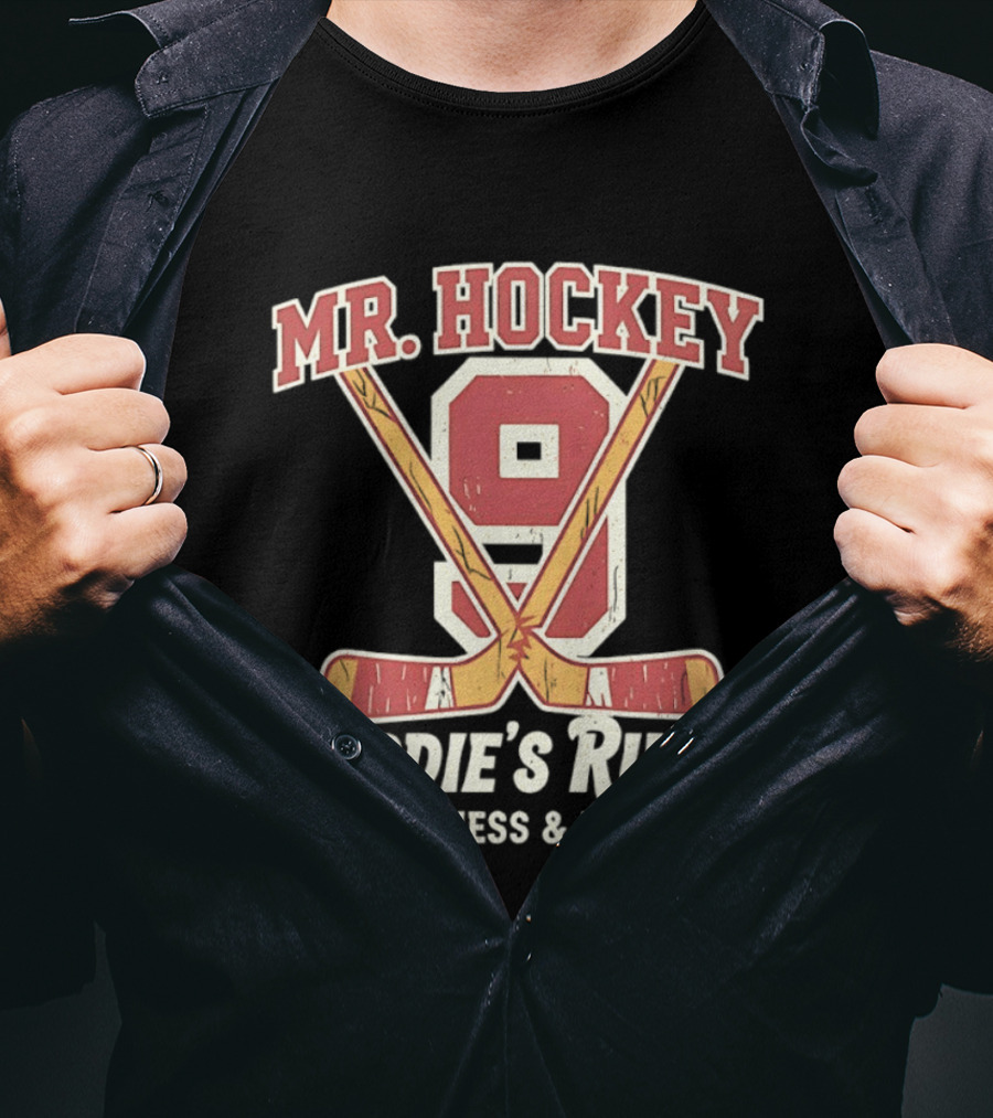Mr Hockey Gordie's Rules Toughness Talent 9 T-Shirt
