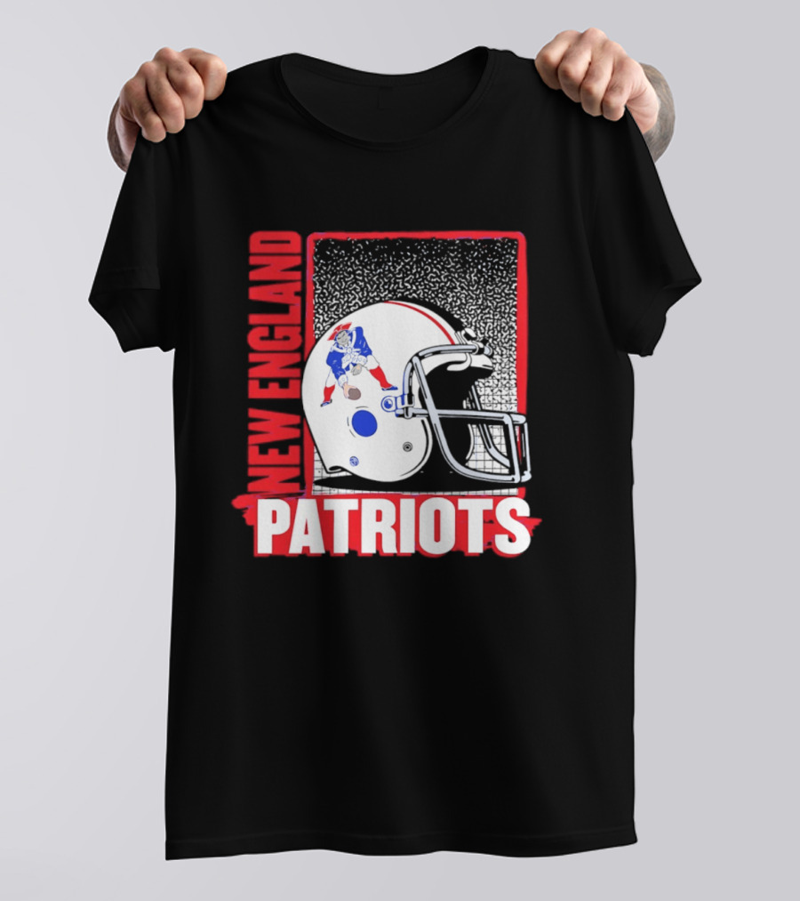 New England Patriots Vintage Helmet 2026 Season T-Shirt