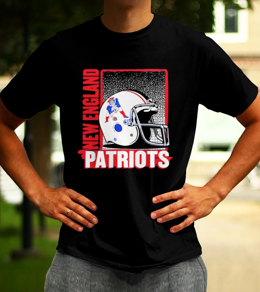 New England Patriots Vintage Helmet 2026 Season T-Shirt