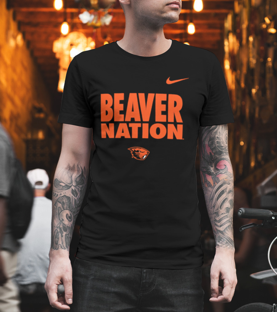 Oregon State Beavers Beaver Nation Nike T-Shirt