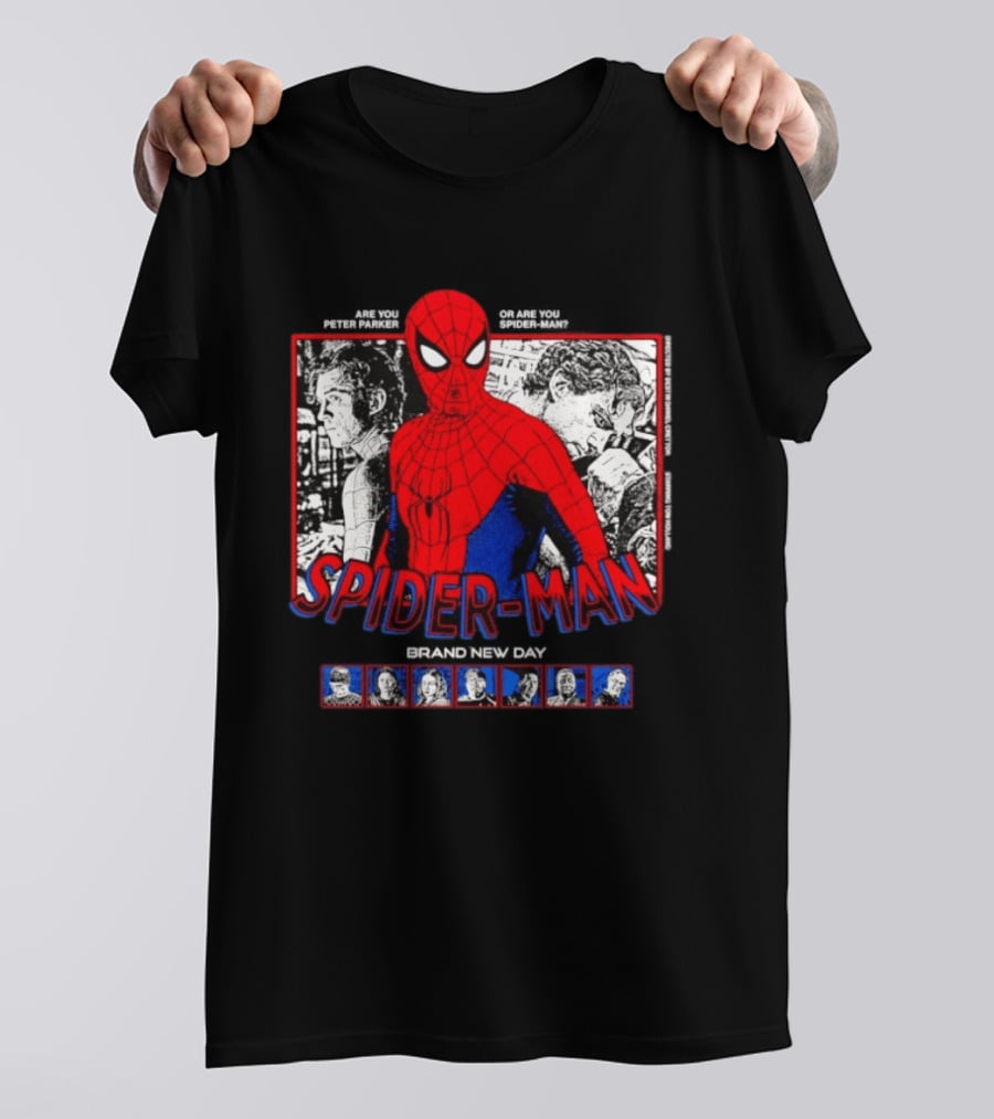 Spider Man Brand New Day Are You Peter Parker Or Are You Spider Man T-Shirt