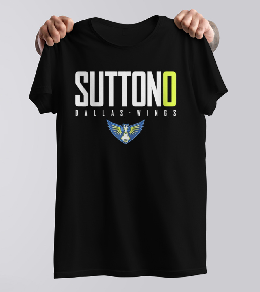 Sutton 0 Dallas Wings Sug Sutton WNBA 2026 T-Shirt