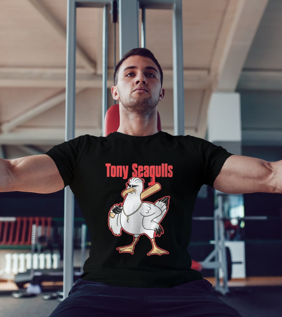 Tony Seagulls Seagull Baseball Bat Boston Red Sox Anthony Seigler T-Shirt