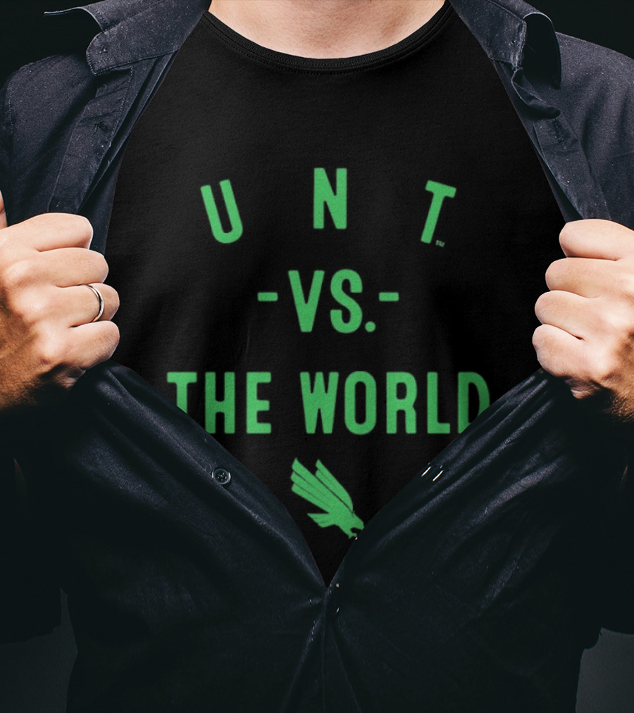 UNT Vs The World Mean Green 2026 NCAA Season T-Shirt