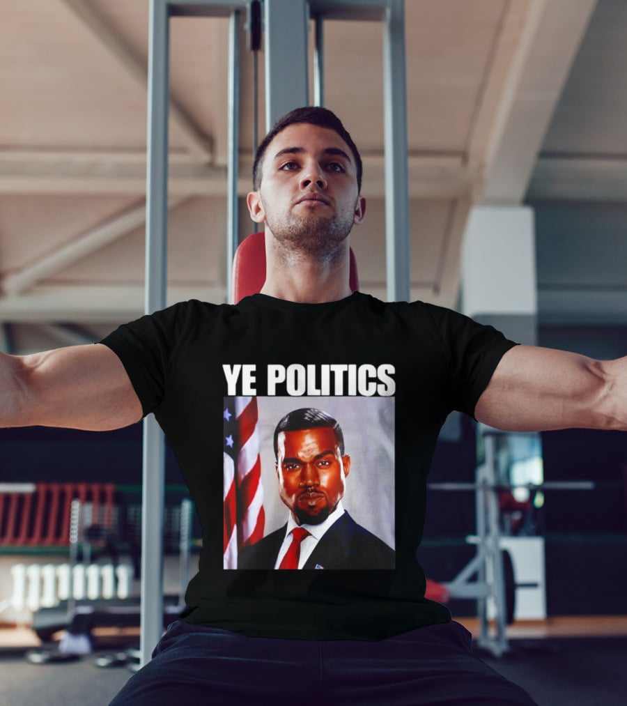 Ye Politics Kanye West American Flag T-Shirt