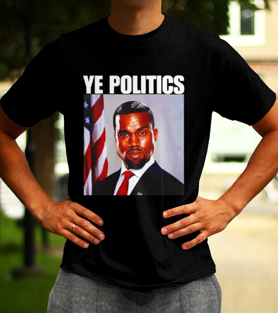 Ye Politics Kanye West American Flag T-Shirt