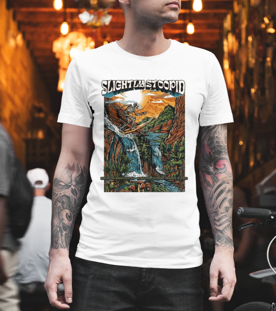Slightly Stoopid Red Rocks Amphitheatre Morrison Colorado August 8 2026 T-Shirt