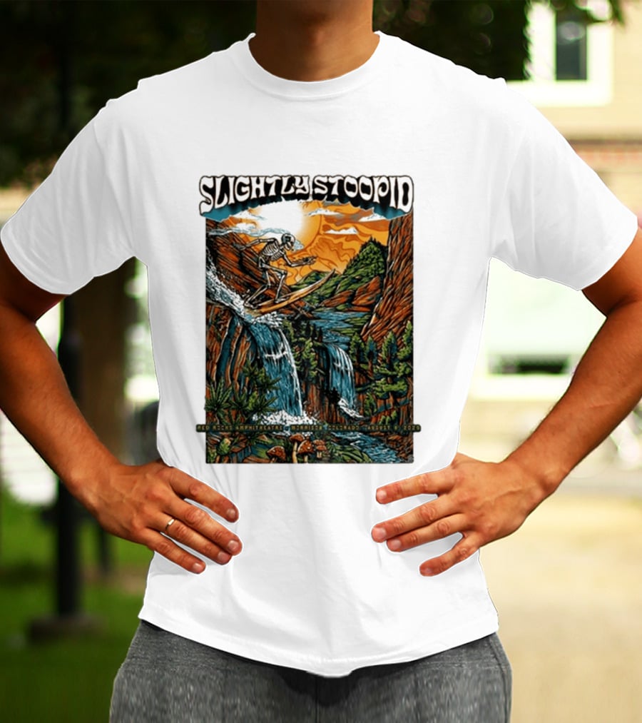 Slightly Stoopid Red Rocks Amphitheatre Morrison Colorado August 8 2026 T-Shirt