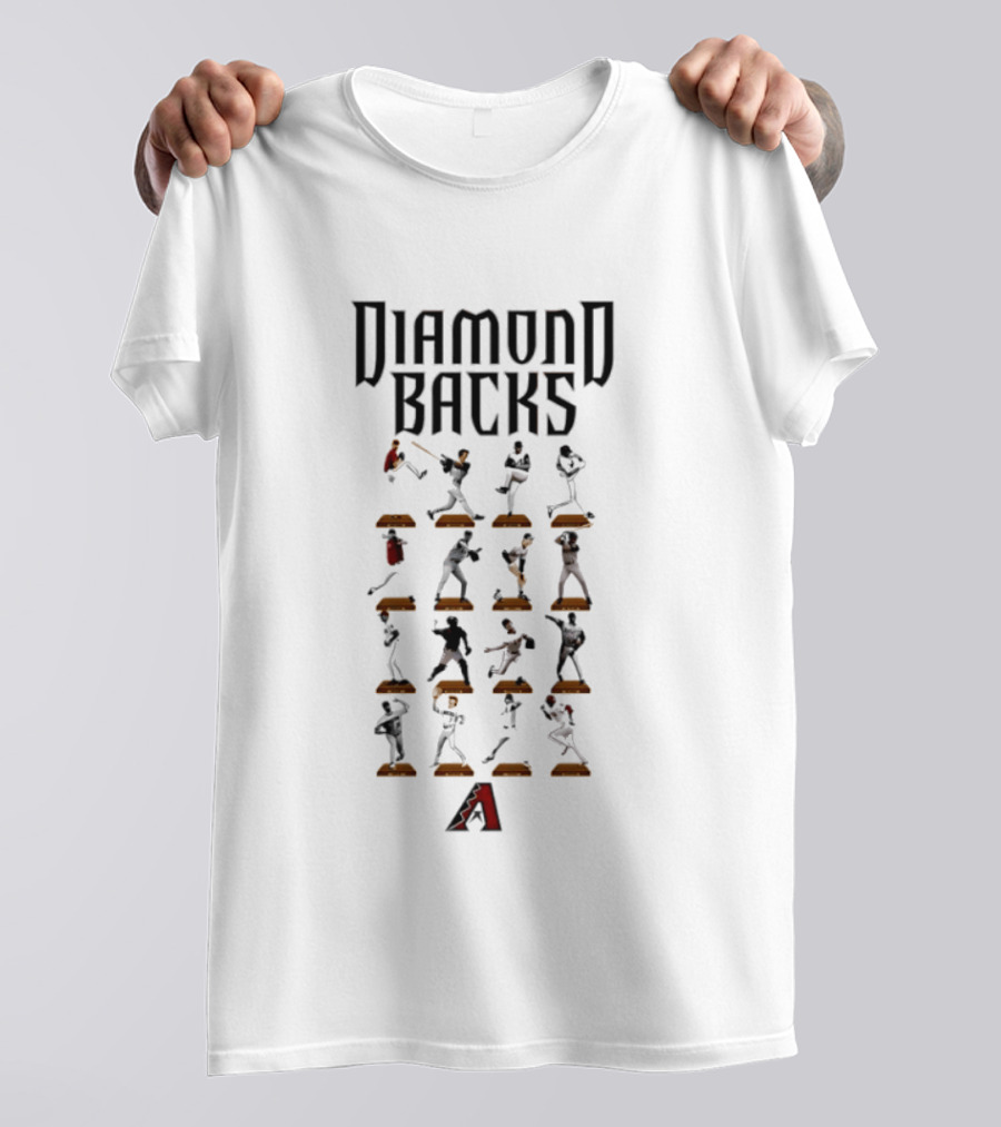 Diamondbacks Hall Of Fame MLB Baseball Legends Moments T-Shirt
