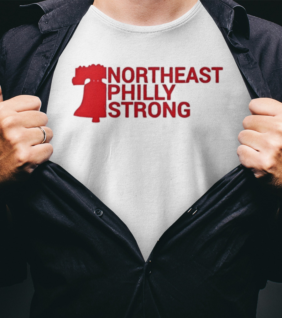 Northeast Philly Strong Liberty Bell T-Shirt