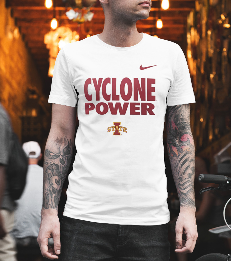 Cyclone Power Iowa State Nike Sports Fan Gear T-Shirt