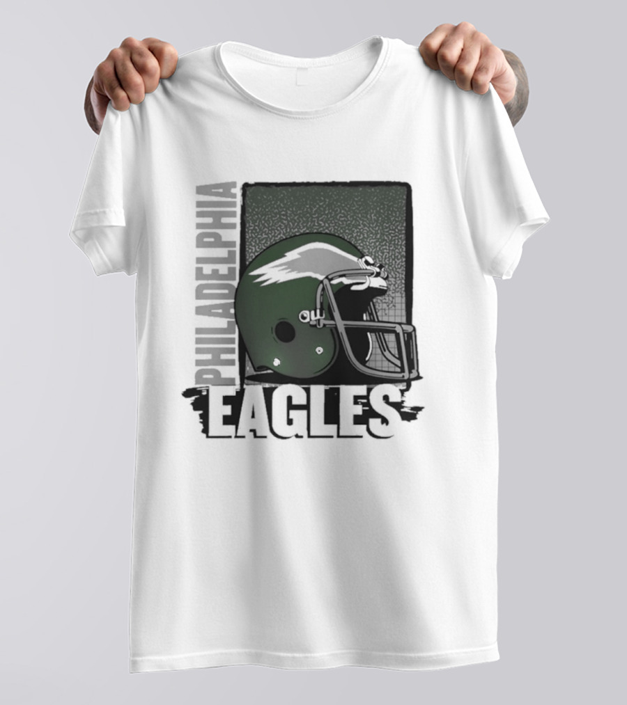Philadelphia Eagles 2026 Season Helmet Football T-Shirt