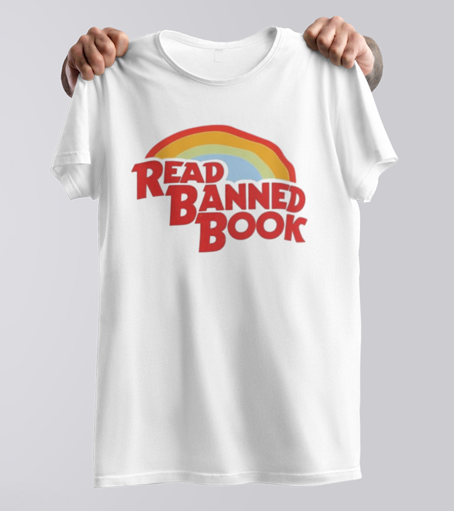 Read Banned Book Rainbow T-Shirt