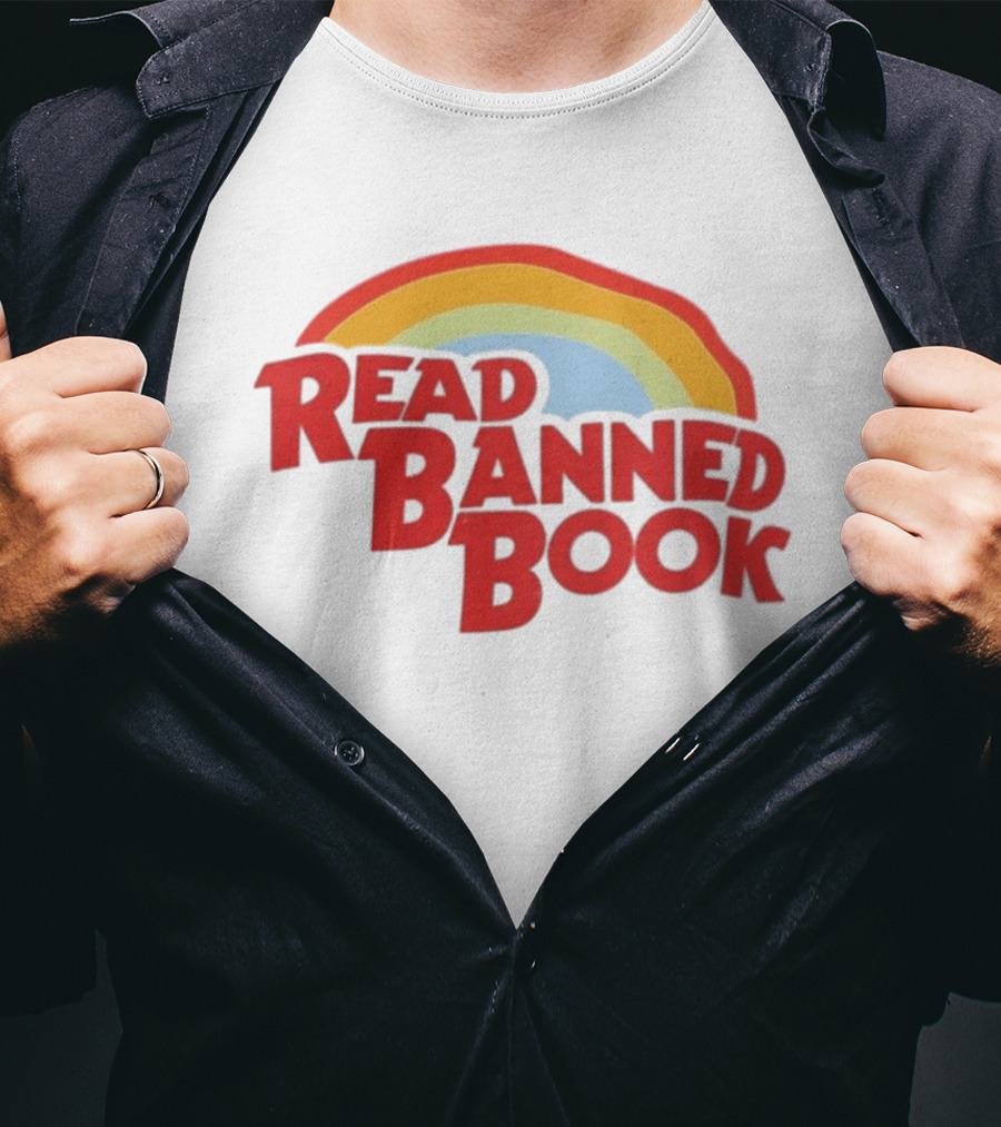 Read Banned Book Rainbow T-Shirt