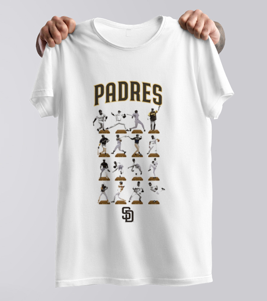 San Diego Padres Legends Hall Of Fame MLB Baseball Moments T-Shirt