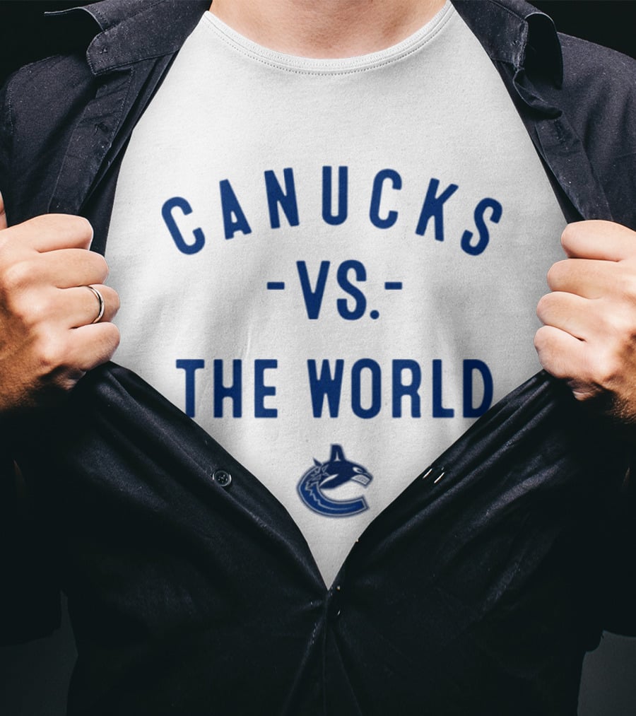 Vancouver Canucks Vs The World NHL 2026 T-Shirt
