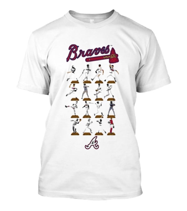 Braves Legends Hall Of Fame MLB Baseball Iconic Moments T-Shirt
