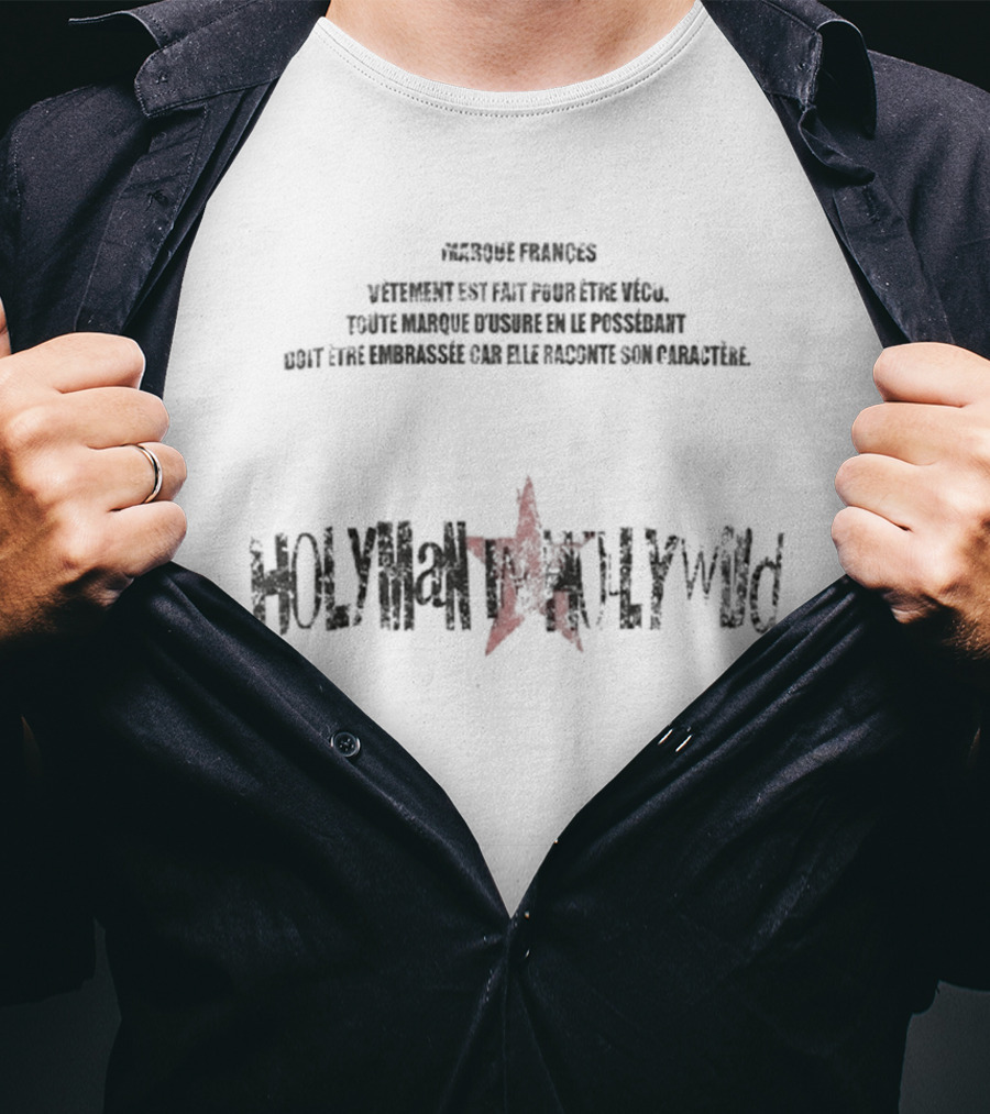Hudson Williams HolyMan HollyWild Estrela Sem Remorso Com Força Própria T-Shirt