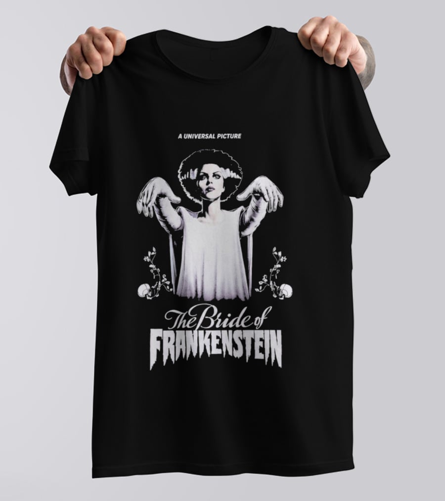 A Universal Picture The Bride Of Frankenstein Purple T-Shirt