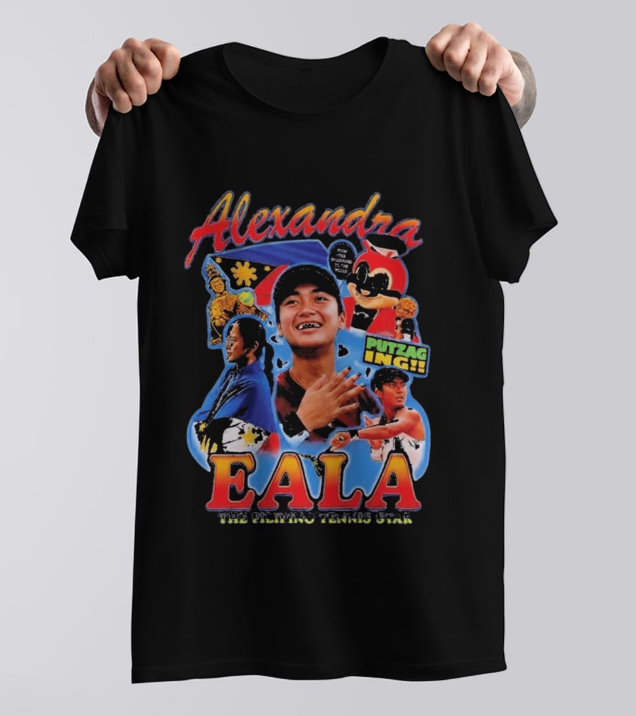 Alexandra Eala Filipino Tennis Star Putzag Ing! T-Shirt