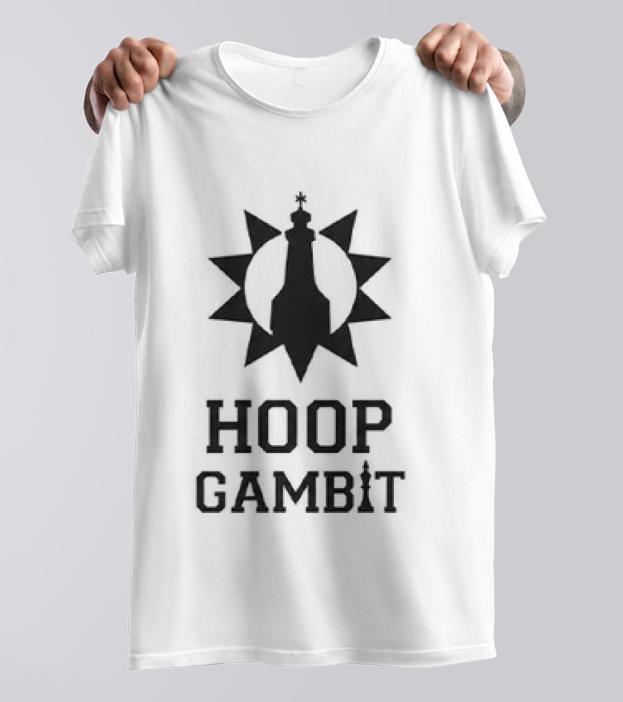Victor Wembanyama Hoop Gambit Basketball Chess Fusion Starburst T-Shirt