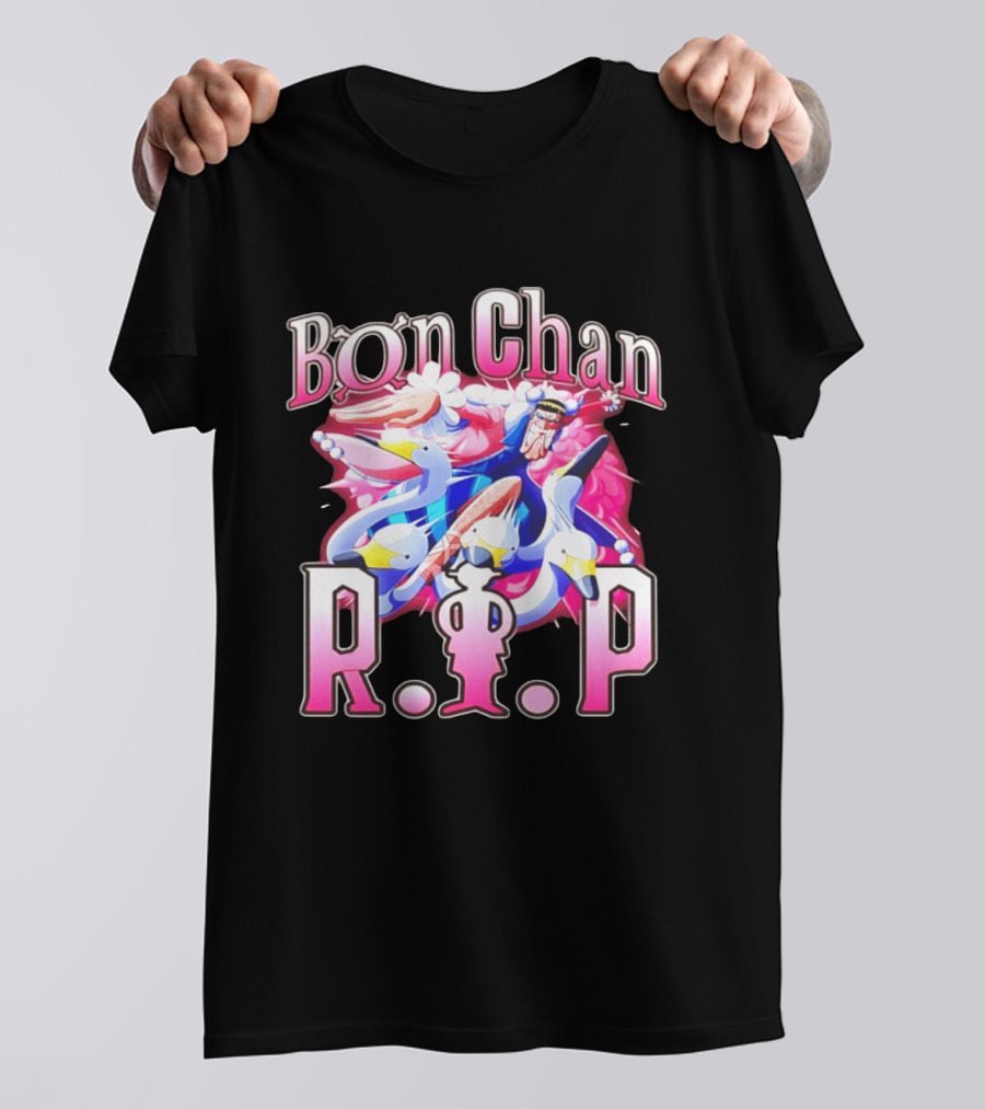 Bon Chan RIP One Piece Bentham Manga Swan Ballet Warlord T-Shirt