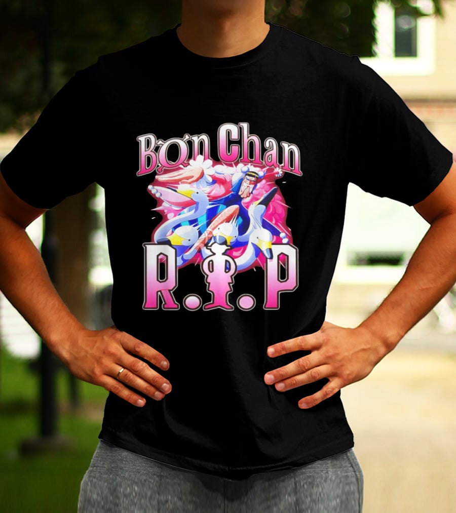 Bon Chan RIP One Piece Bentham Manga Swan Ballet Warlord T-Shirt