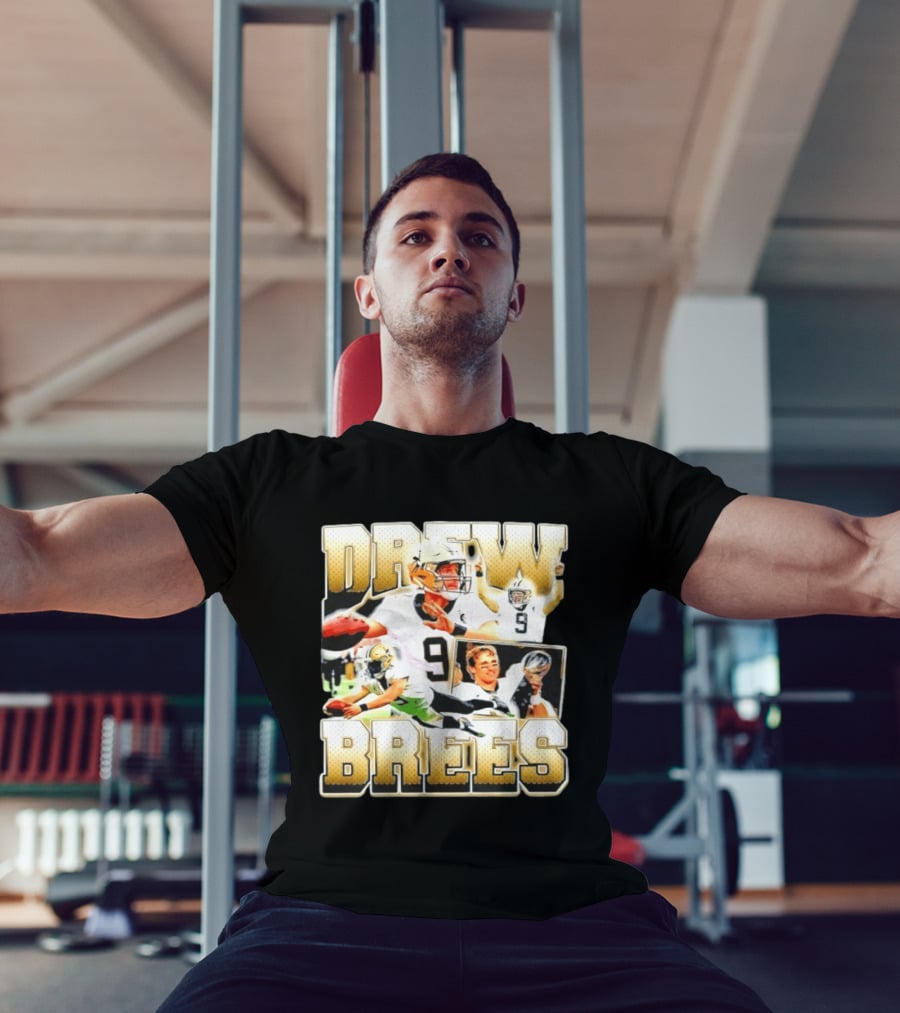Drew Brees 9 New Orleans Saints Legend T-Shirt