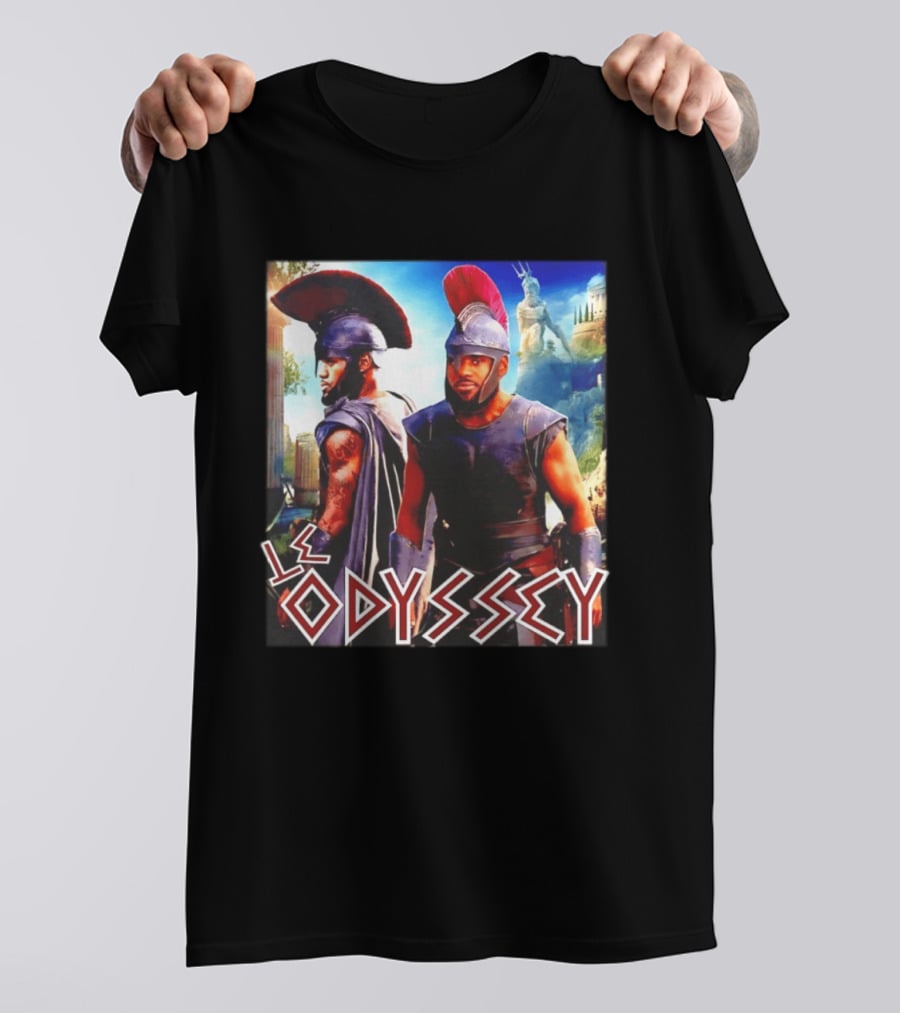 LeOdyssey LeBron James Greek Mythology Adventure T-Shirt