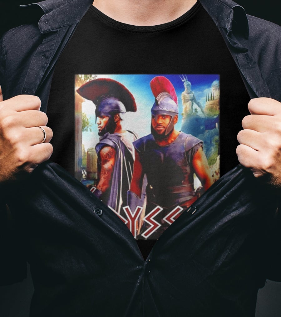 LeOdyssey LeBron James Greek Mythology Adventure T-Shirt