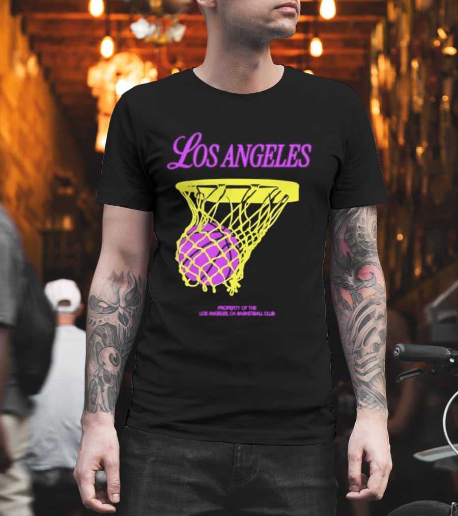 Los Angeles Basketball Club Property Los Angeles CA T-Shirt
