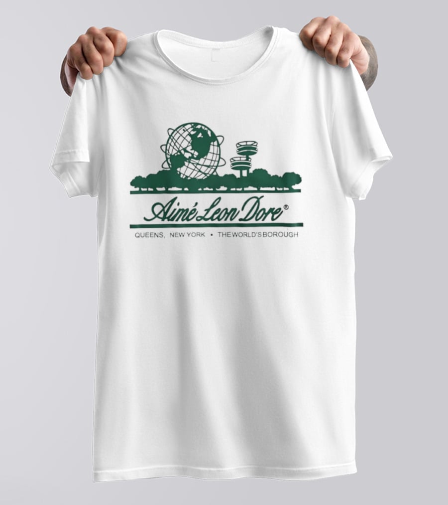 Aimé Leon Dore Queens New York World's Borough Unisphere T-Shirt