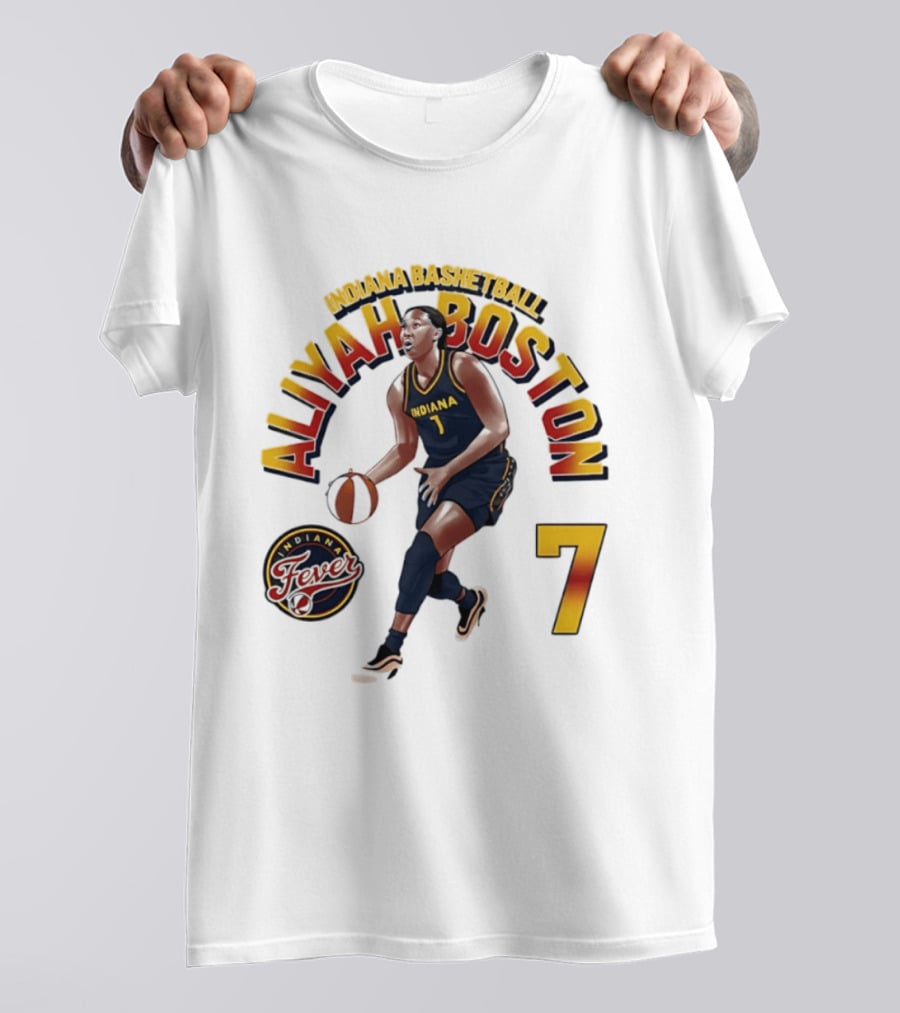 Aliyah Boston Indiana Fever Basketball 7 T-Shirt