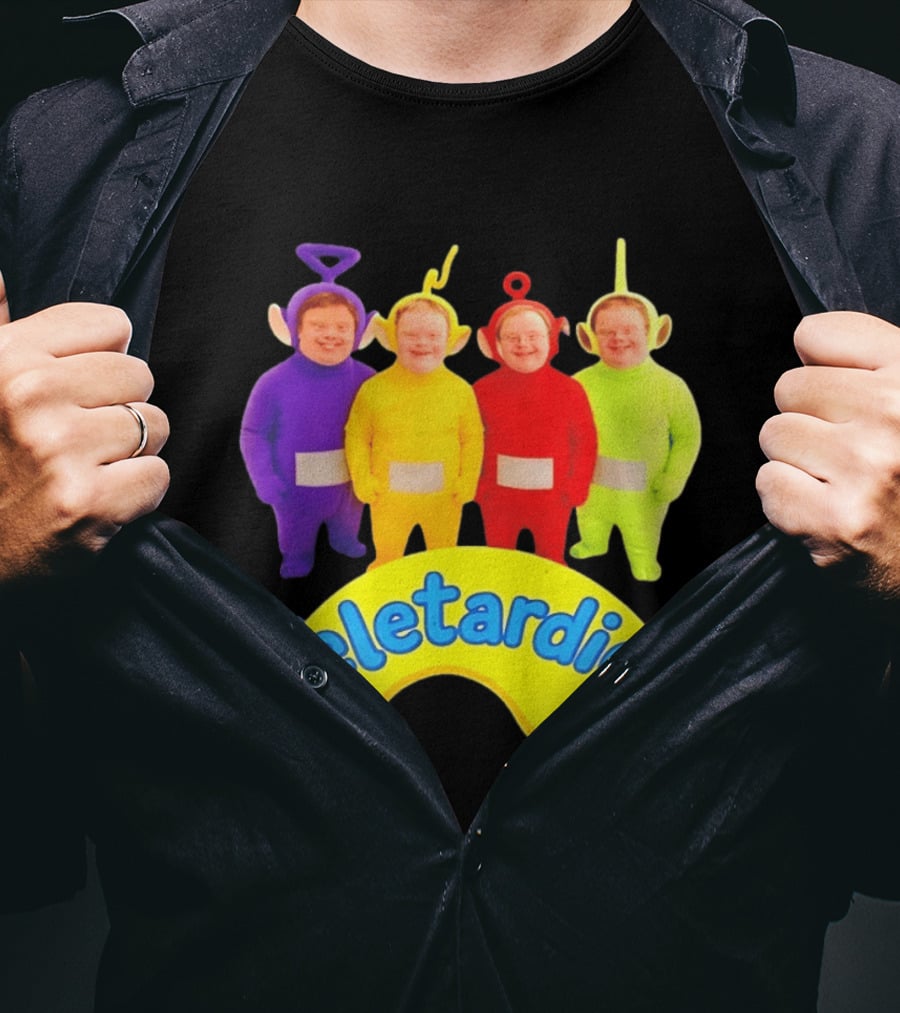Teletardies Teletubbies Down Syndrome T-Shirt