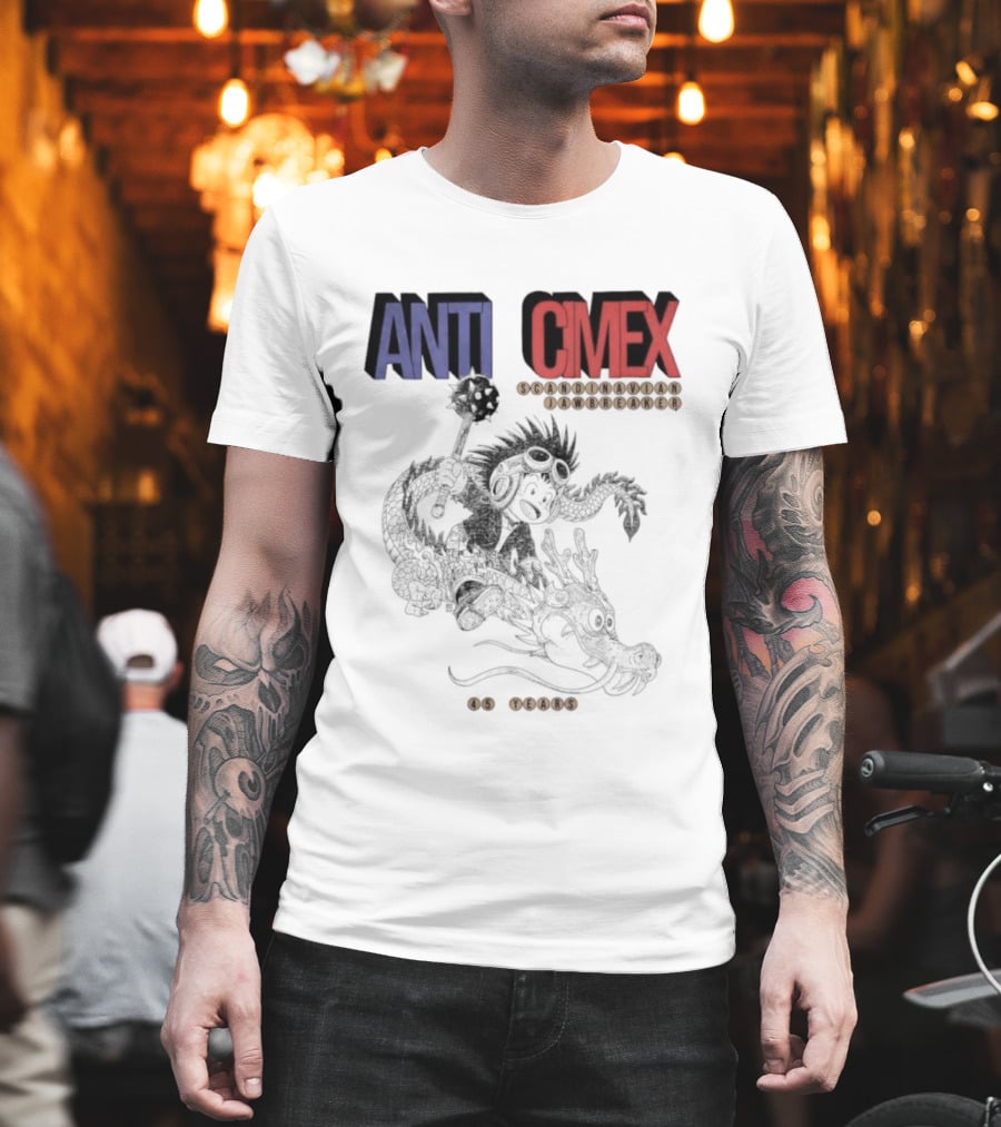 ANTI CIMEX Scandinavian Jawbreaker 45 Years Punk T-Shirt