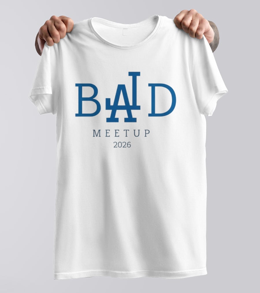 Bald Meetup LA 2026 Iconic Event T-Shirt