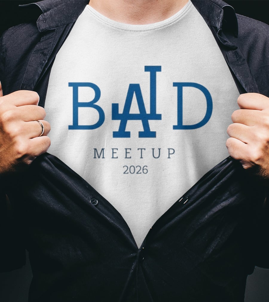 Bald Meetup LA 2026 Iconic Event T-Shirt