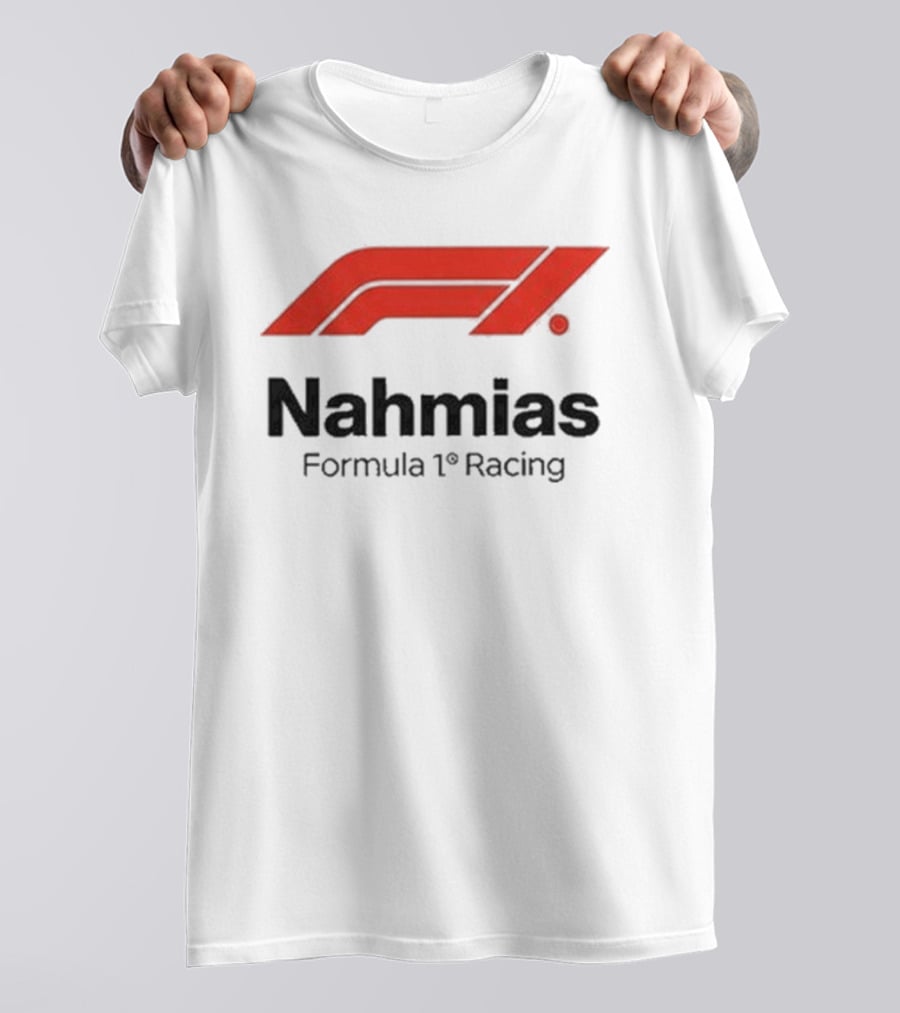 Nahmias Formula 1 Racing Kento Nagao F1 White T-Shirt