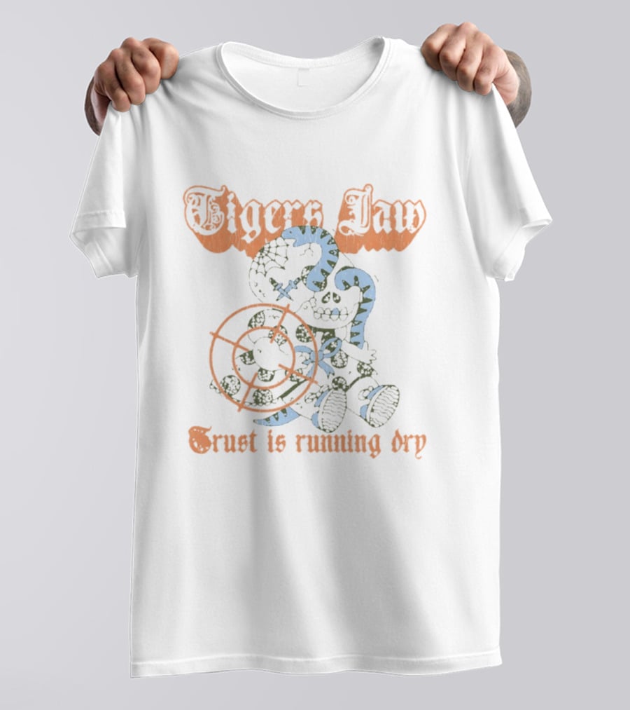 Tigers Jaw Trust Is Running Dry Indie Rock Stuffed Bear T-Shirt