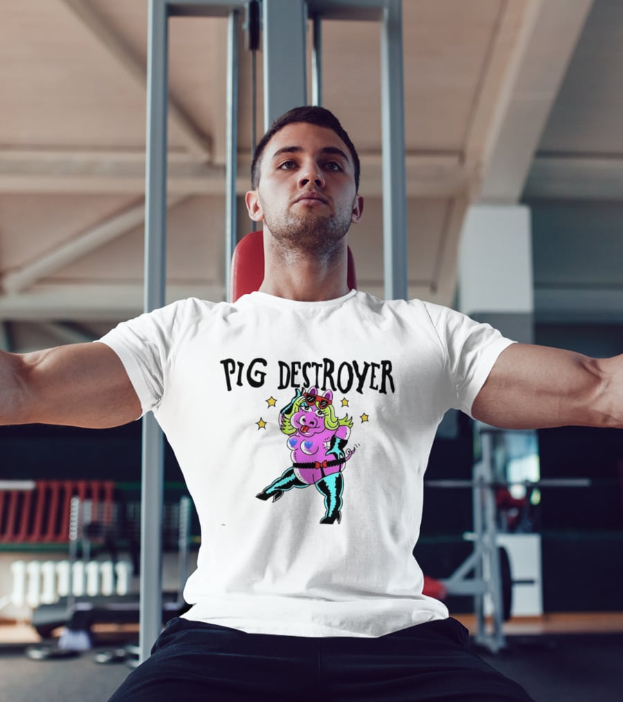 Pig Destroyer Miss Piggy Grindcore Metal Fashionable T-Shirt