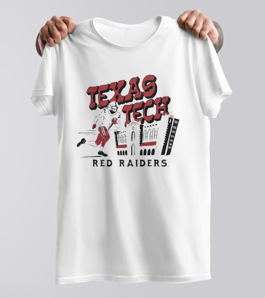 Texas Tech Red Raiders 2026 NCAA Football Player Running T-Shirt