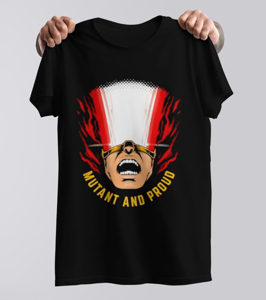 Cyclops Mutant And Proud X Men Marvel Eyebeams T-Shirt